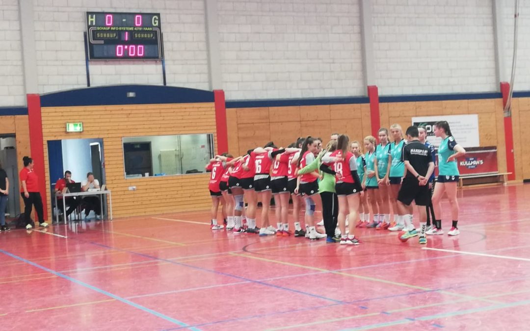 Heimspiel der weibl. C am Tag des Handball