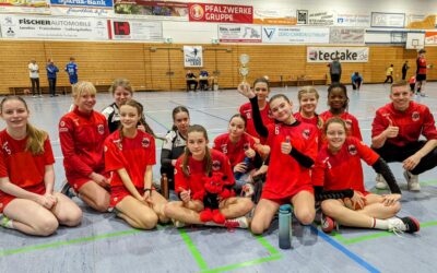 4. Platz für die weibliche C-Jugend beim Turnier in Albersweiler
